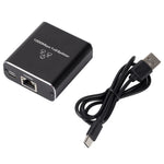 OZHW3 RJ45 1 a 2 Adattatore splitter Rete 1000M LAN Ethernet Connettore femmina, OZHW3