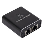 OZHW3 RJ45 1 a 2 Adattatore splitter Rete 1000M LAN Ethernet Connettore femmina, OZHW3