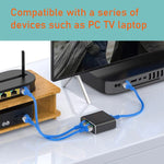 OZHW3 RJ45 1 a 2 Adattatore splitter Rete 1000M LAN Ethernet Connettore femmina, OZHW3
