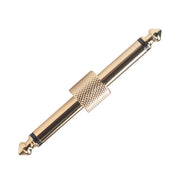 6.35mm Male to Male Guitar Effect Connector Electric Pedal Board Adapter (Deaurate)