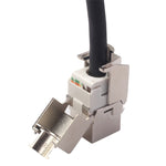 Blocco madre scudo in lega di zinco classe 7 modulo CAT7 1208XHC7, CAT7