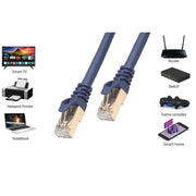 Cavo LAN di rete Ethernet per router switch per computer CAT8 da 5 m, cavo patch RJ45, 5m
