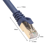 Cavo LAN di rete Ethernet per router switch per computer CAT8 da 7,6 m, cavo patch RJ45, 7.6m