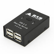 DY-B046 Adattatore per stampante flash USB con interruttore di condivisione USB 2.0 2 ingressi e 4 uscite, DY-B046