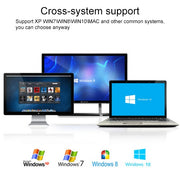 DY-B046 Adattatore per stampante flash USB con interruttore di condivisione USB 2.0 2 ingressi e 4 uscite, DY-B046