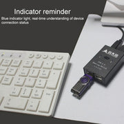 DY-B046 Adattatore per stampante flash USB con interruttore di condivisione USB 2.0 2 ingressi e 4 uscite, DY-B046