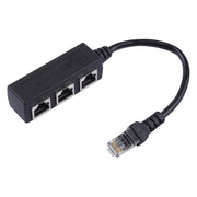 Extender splitter per rete Ethernet LAN da 1 a 3 prese RJ45, 3 Ports RJ45