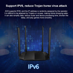 Router wireless con porta Gigabit dual-band Tenda AC8 AC1200 da 2,4/5 GHz, AC8