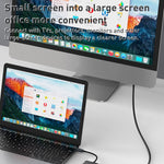 Adattatore HUB 6 in 1 USB-C a USB 3.2 con Ethernet Gigabit