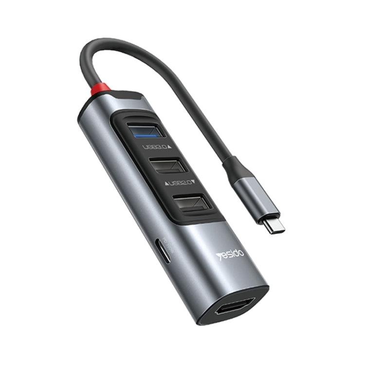 Adattatore HUB docking station Yesido HB22 USB-C 5 in 1