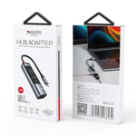 Adattatore HUB docking station Yesido HB22 USB-C 5 in 1