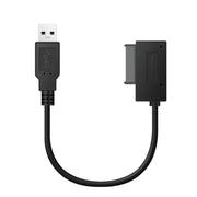 Indicatore adattatore cavo SATA slimline professionale da USB 3.0 a 7+6 pin, USB 3.0