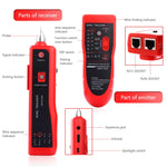 Localizzatore di cavi telefonici RJ11 / RJ45 Tester per cavi di rete LAN Ethernet Rilevatore di linea, RJ11 / RJ45 Line Finder