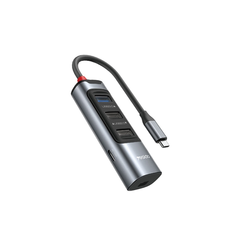 Adattatore HUB docking station USB-C 5 in 1 Yesido HB24