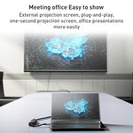 Adattatore HUB docking station USB-C 5 in 1 Yesido HB24