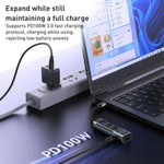 Adattatore HUB docking station USB-C 5 in 1 Yesido HB24