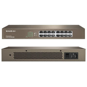 Tenda TEG1016D Desktop v6.0 Switch Gigabit Ethernet a 16 porte 6KV Protezione contro i fulmini, TEG1016D
