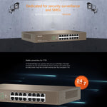 Tenda TEG1016D Desktop v6.0 Switch Gigabit Ethernet a 16 porte 6KV Protezione contro i fulmini, TEG1016D