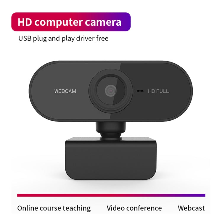 WebCam con videocamera USB HD-U01 1080P con microfono