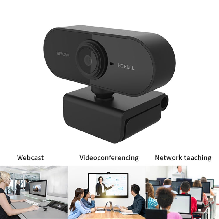 WebCam con videocamera USB HD-U01 1080P con microfono
