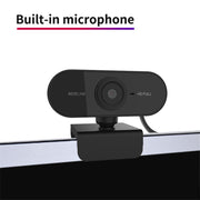 WebCam con videocamera USB HD-U01 1080P con microfono