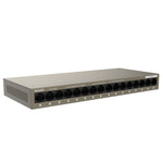 Switch Gigabit Ethernet da tavolo in metallo a 16 porte Tenda TEG1016M per stabilire rapidamente una rete ad alta velocità, TEG1016M