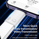 Adattatore OTG da 8 pin a USB 3.0, 8 Pin to USB 3.0