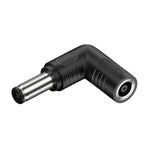 Adattatore di alimentazione con connettore DC 4506 femmina a DC 5521 maschio per laptop HP, DC 5521