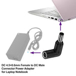 Adattatore di alimentazione con connettore DC 4506 femmina a DC 6037 maschio, DC 6037