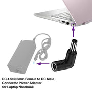 Adattatore di alimentazione con connettore DC 4506 femmina a DC 6037 maschio, DC 6037