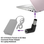 Adattatore di alimentazione con connettore DC 4506 femmina a DC 7450 maschio per DELL, DC 7450DELL