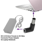 Adattatore di alimentazione con connettore DC 4506 femmina a DC 7450 maschio per HP, DC 7450HP