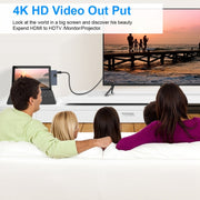Adattatore HUB HDMI/SD/TF Rocketek SUR758 6 in 1 USB 3.0/4K, SUR758