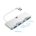 Rocketek HC413 Hub USB-C con 2 USB 3.0 e lettore SD/TF