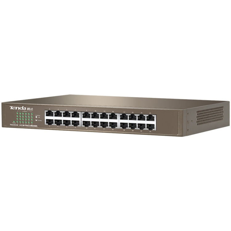 Tenda TEG1024D Desktop v7.0 Switch Gigabit Ethernet a 24 porte 6KV Protezione contro i fulmini, TEG1024D