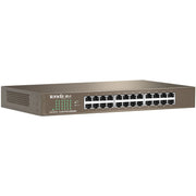 Tenda TEG1024D Desktop v7.0 Switch Gigabit Ethernet a 24 porte 6KV Protezione contro i fulmini, TEG1024D