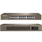 Tenda TEG1024D Desktop v7.0 Switch Gigabit Ethernet a 24 porte 6KV Protezione contro i fulmini, TEG1024D