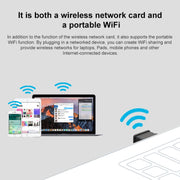 Tenda W311MI Mini USB WiFi Adapter Scheda di rete Internet Ethernet wireless da 150 Mbps, W311MI