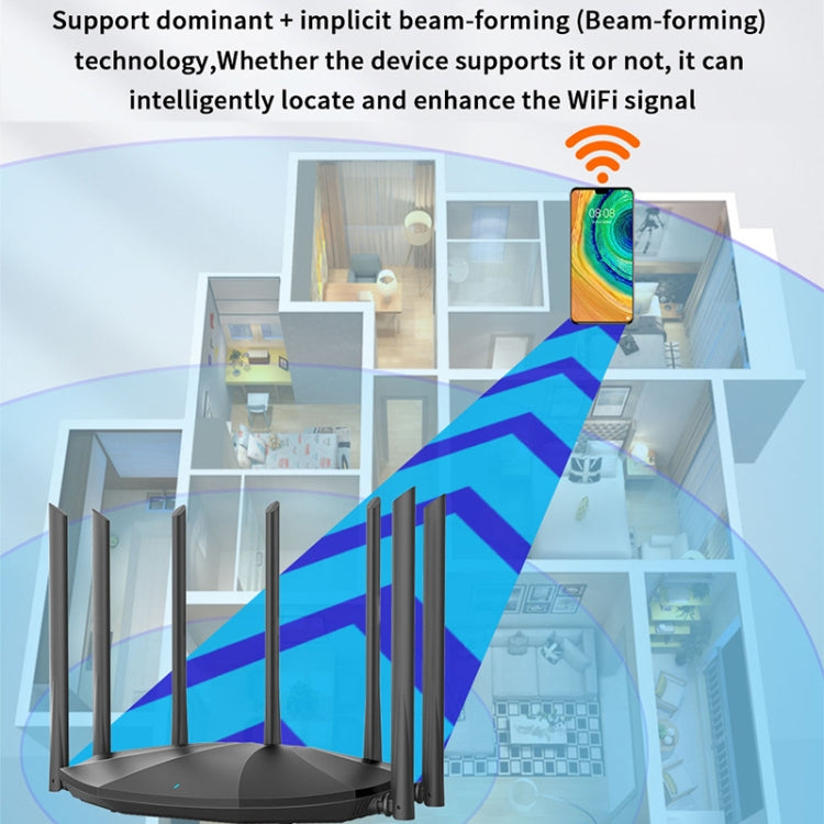 Tenda AC23 AC2100M Router estensore di controllo APP con copertura domestica WiFi IPV6 wireless, AC23