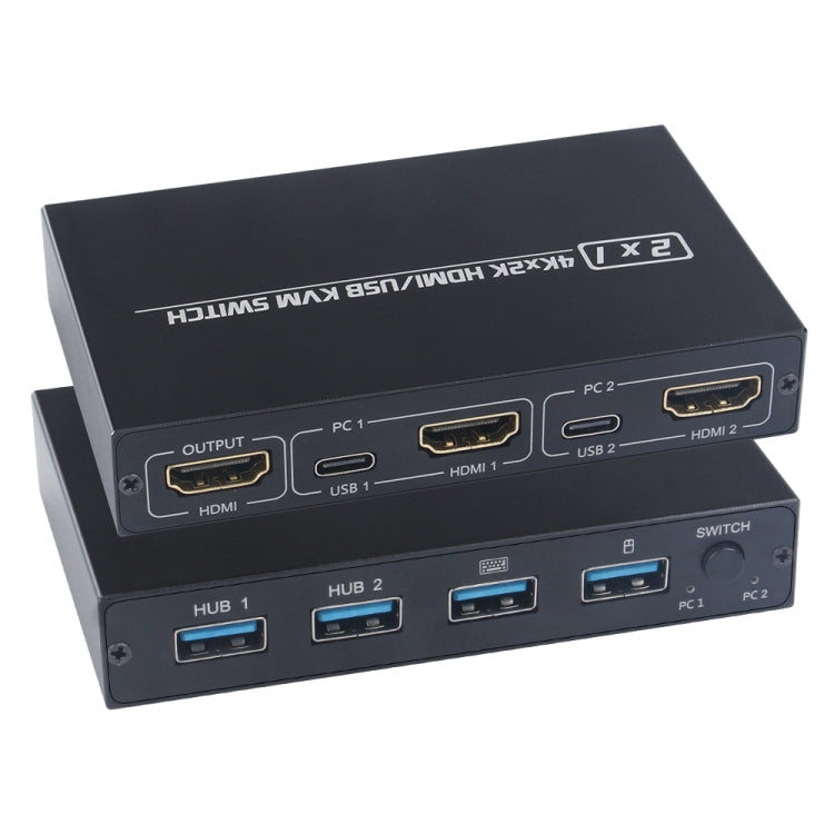 AM-KVM201CL Switch HDMI/USB/KVM 2x1 4Kx2K, AM-KVM201CL