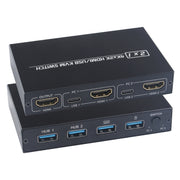 AM-KVM201CL Switch HDMI/USB/KVM 2x1 4Kx2K, AM-KVM201CL