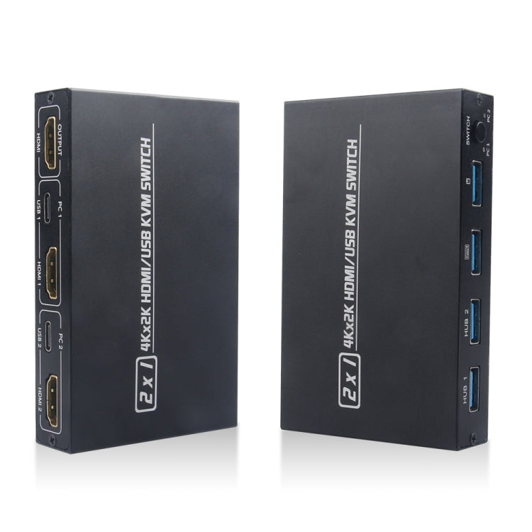 AM-KVM201CL Switch HDMI/USB/KVM 2x1 4Kx2K, AM-KVM201CL