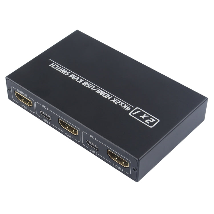 AM-KVM201CL Switch HDMI/USB/KVM 2x1 4Kx2K, AM-KVM201CL