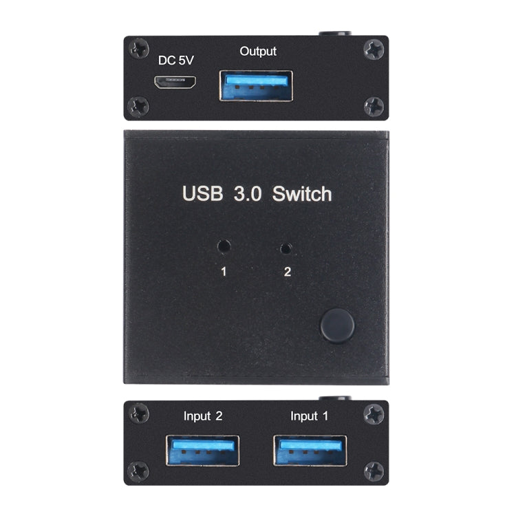 AM-U301 Interruttore USB 3.0 con 2 ingressi e 1 uscita