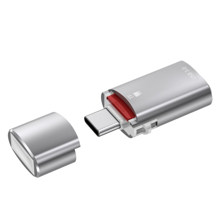 Adattatore USB-C a TF Card con USB 3.0 e guscio in alluminio