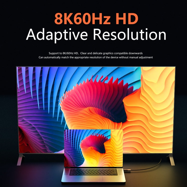 Adattatore HDMI femmina a DP maschio 8K 60Hz
