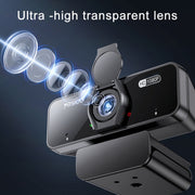 Webcam USB Yesido KM13 1080P 2.0MP, lunghezza cavo 1,5 m, KM13