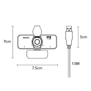 Webcam USB Yesido KM14 2K 4.0MP HD, lunghezza cavo 1,5 m, KM14