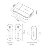 Ricevitore microfono lavalier wireless 8 pin YESIDO KR16
