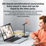 Microfono USB omnidirezionale con cancellazione rumore KR18